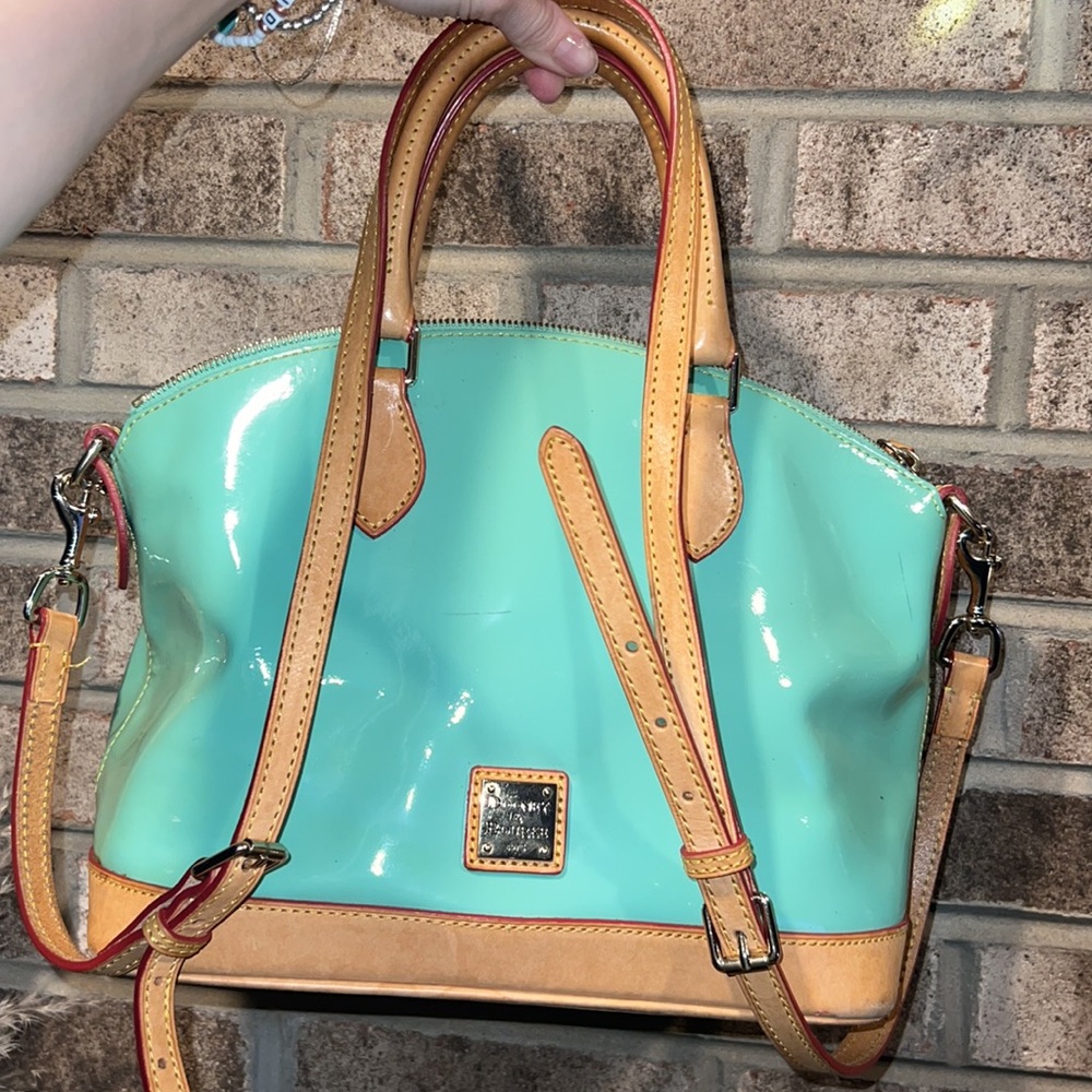Dooney & Bourke Darcy Leather Trim Crossbody - Picture 15 of 16